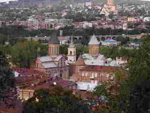 10.Panorama of the Tbilisi area