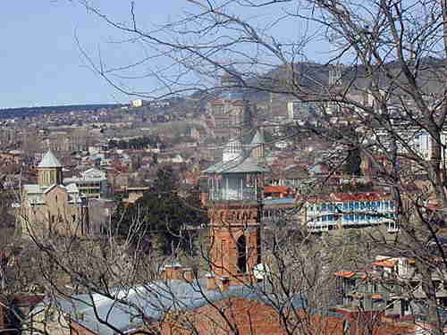 11.Panorama of the Tbilisi area
