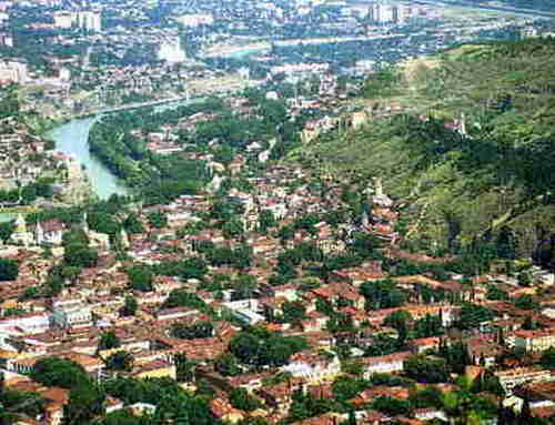 13.Panorama of the Tbilisi area