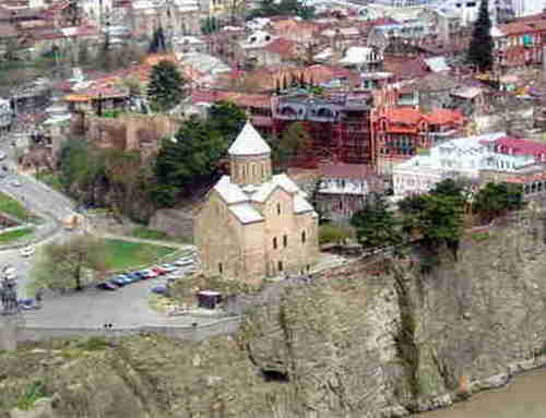 5.Panorama of the Tbilisi area