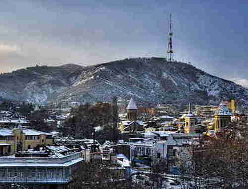 9.Panorama of the Tbilisi area