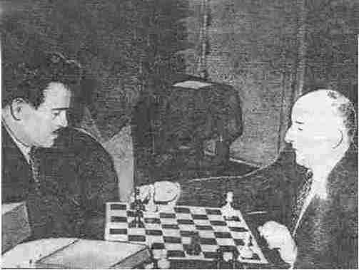 11.Tbilisi, 1952. G.Nadareishvili and G.Kasparyan 