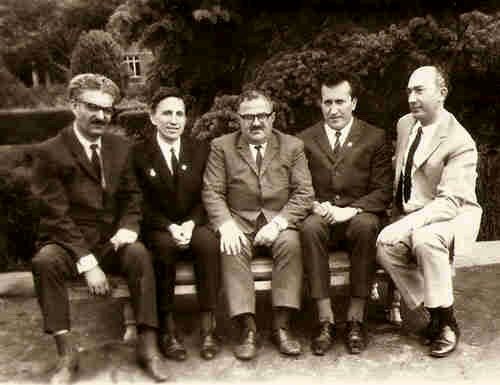 17.From the left: R.Tavariani, J.Vladimirov, T.Giorgadze, V.Rudenko, V.Kalandadze