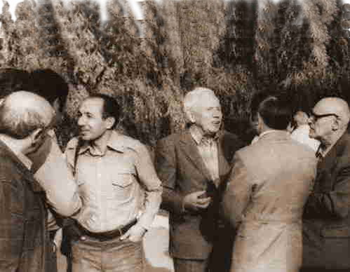 32.Odessa Festival, 1983. From the left: I.Akobia, V.Neidze, A.Gulyaev, B.Sidorov, R.Kofman, V.Chepizhni, Y.Sushkov