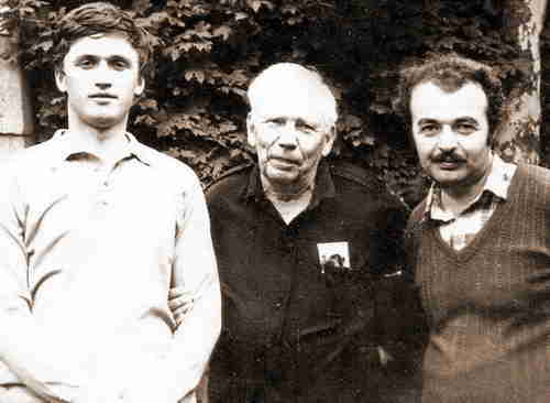 37.Odessa Festival, 1985. From the left: IS.N.Tkachenko, A.Gulyaev, D.Gurgenidze 
