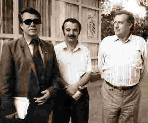 45.Odessa Festival, 1985.From the left: V.Melnichenko, D.Gurgenidze, V.Khortov