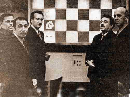 52.On the Moscow plenum, 1974. From the left: V.Savchenko, V.Neidze, V.Rudenko, G.Nadareishvili, A.Dombrovskis
