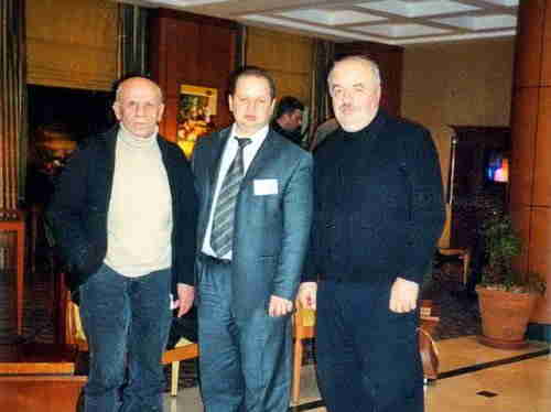 54.Tbilis, 2004. From left: I.Akobia, A.Selivanov and D.Gurgenidze