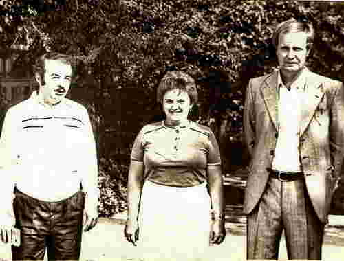 94.D.Gurgenidze, V.Kozyrev with his wife