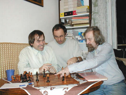 44.From left - E.Vlasák, J.Polášek, M.Matouš 