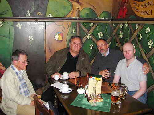 49.From left -J.Pospíšil, Y.Afek, J.Polášek, M.Dragoun