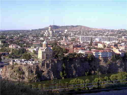 59.Panorama of the Tbilisi area