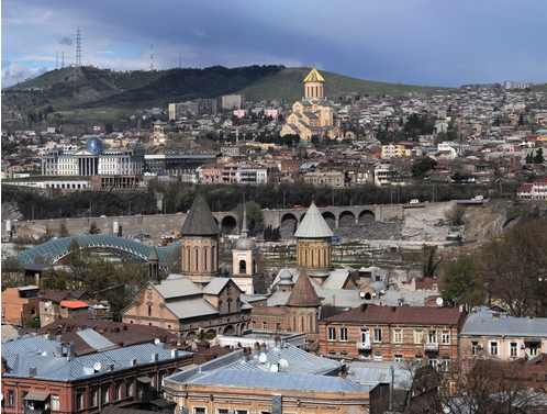 1.Panorama of the Tbilisi area