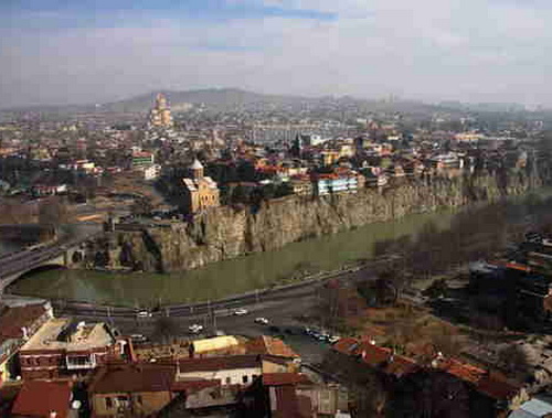 3.Panorama of the Tbilisi area